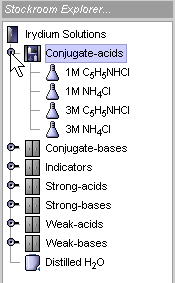 list of cabinets containing solutions